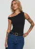 Miyako Bodysuit Black sold by Princess Polly