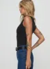 Miyako Bodysuit Black sold by Princess Polly