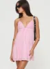 Nicoletta Mini Dress Light Pink sold by Princess Polly
