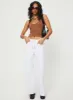 Shaylene Wide Leg Jeans White sold by Princess Polly