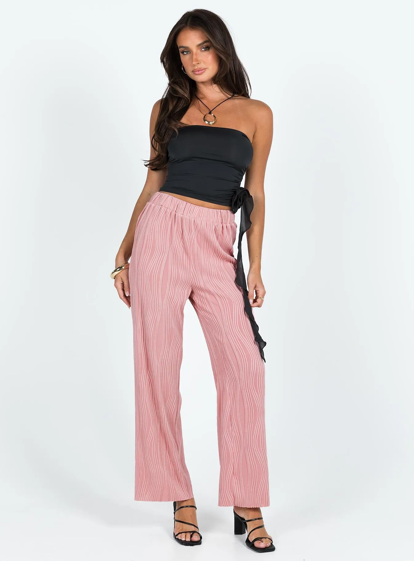 Bettina Pants Pink sold by Princess Polly product image thumbnail 3