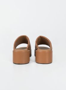 Satya Platform Sandals Latte sold by Princess Polly