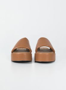 Satya Platform Sandals Latte sold by Princess Polly