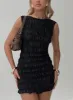 Guccio Mini Dress Onyx sold by Princess Polly