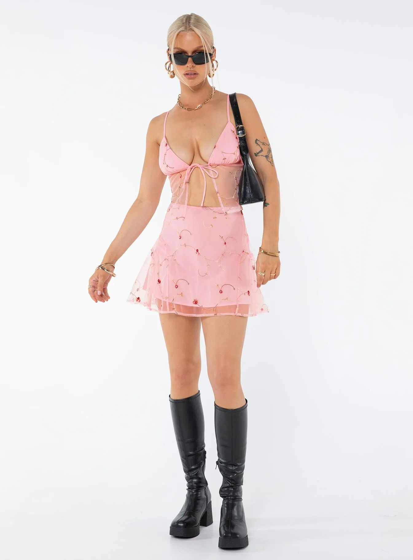 Rosen Top Pink Floral sold by Princess Polly product image thumbnail 3