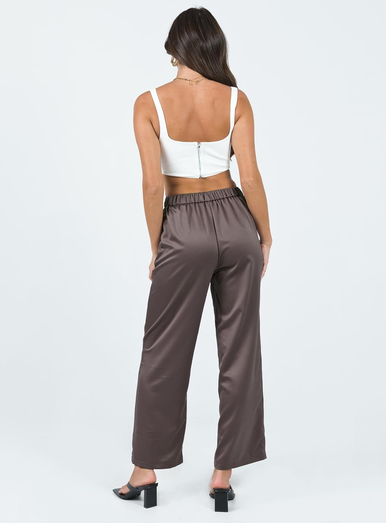Rainford Pants Mocha sold by Princess Polly product image thumbnail 4