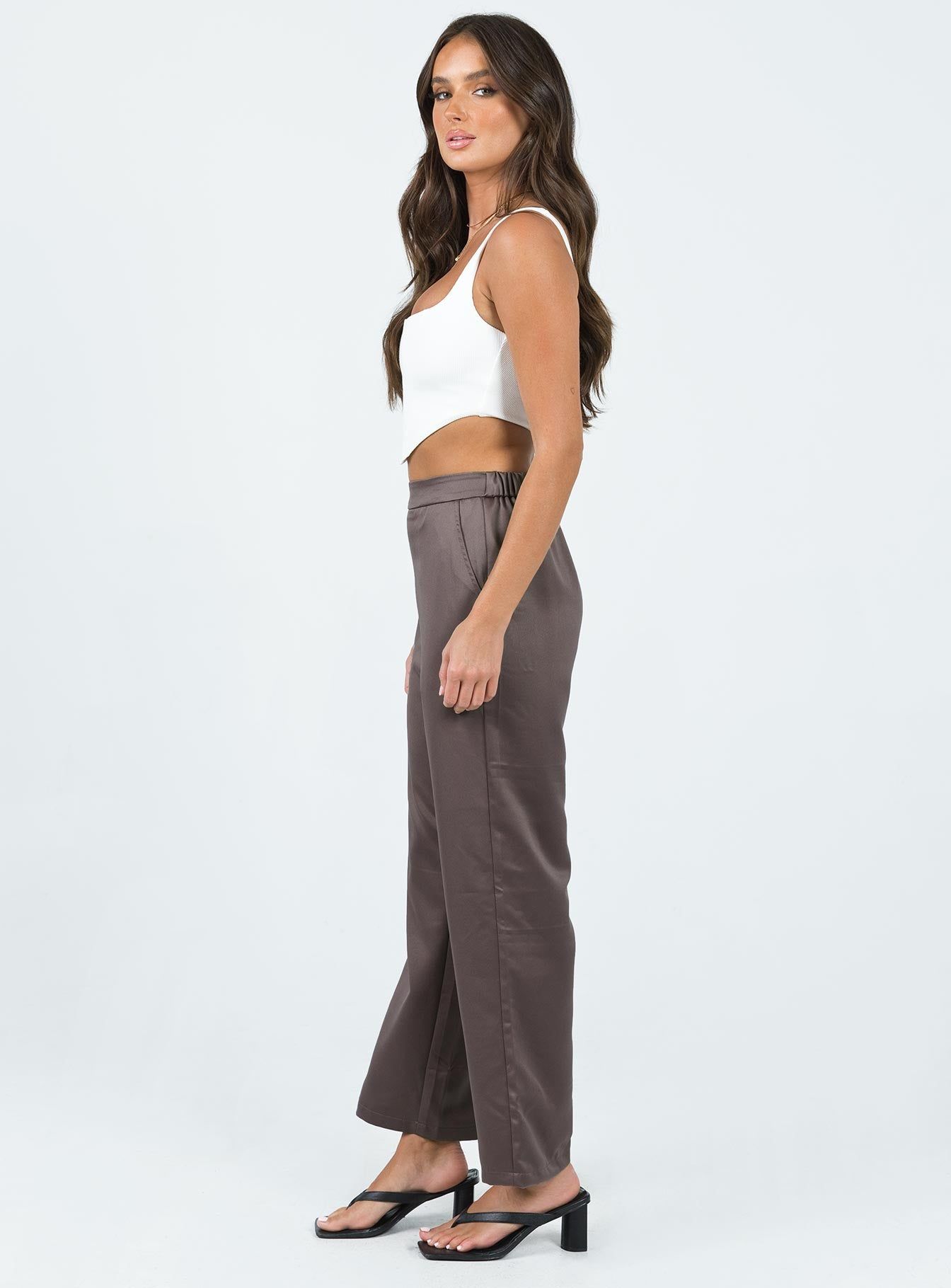 Rainford Pants Mocha sold by Princess Polly product image thumbnail 3
