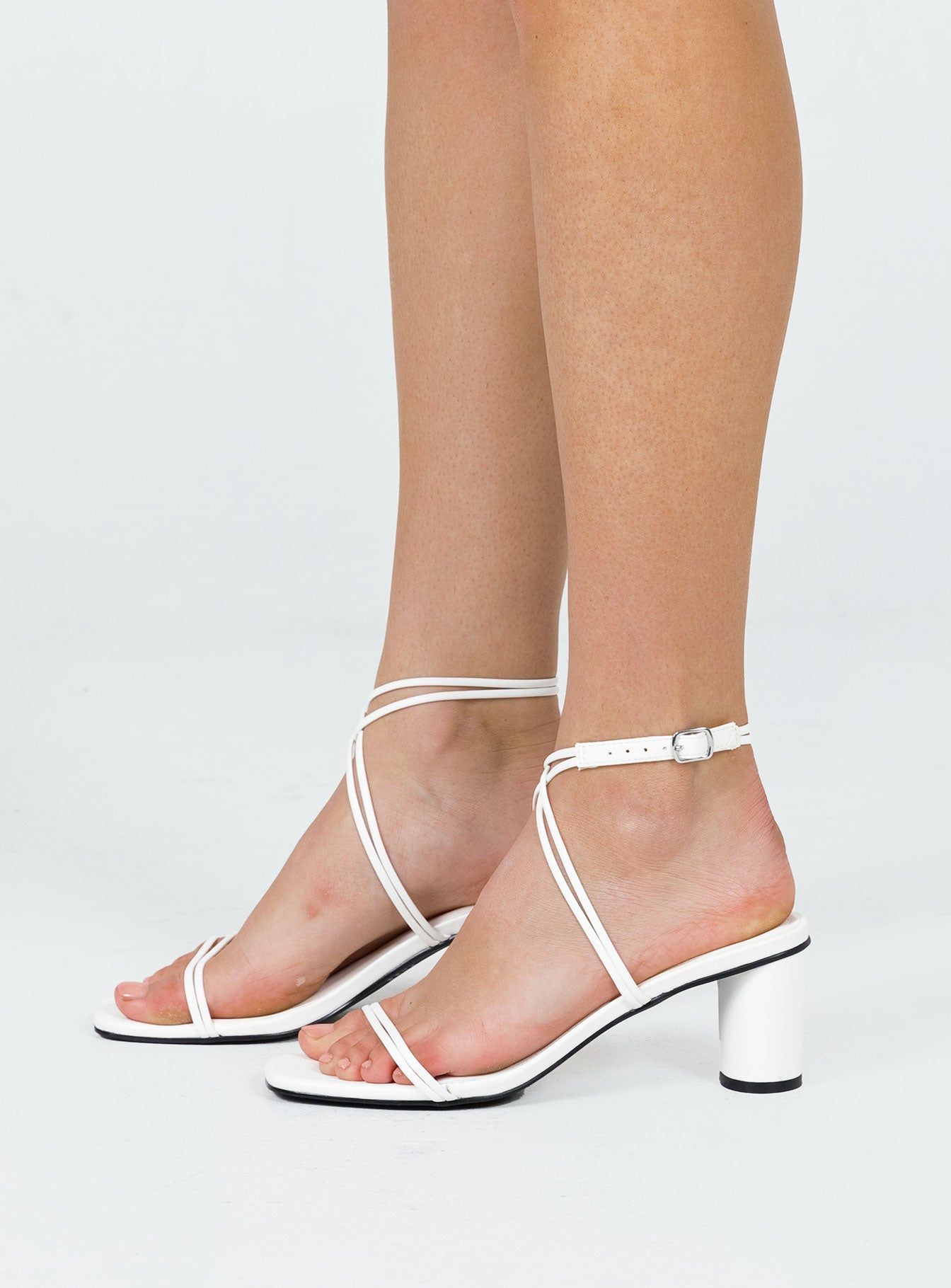 Therapy Stunna Heels White sold by Princess Polly product image thumbnail 3