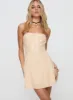Orange County Mini Dress Peach sold by Princess Polly