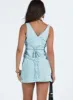 Nellie Mini Dress Blue Polka Dot sold by Princess Polly