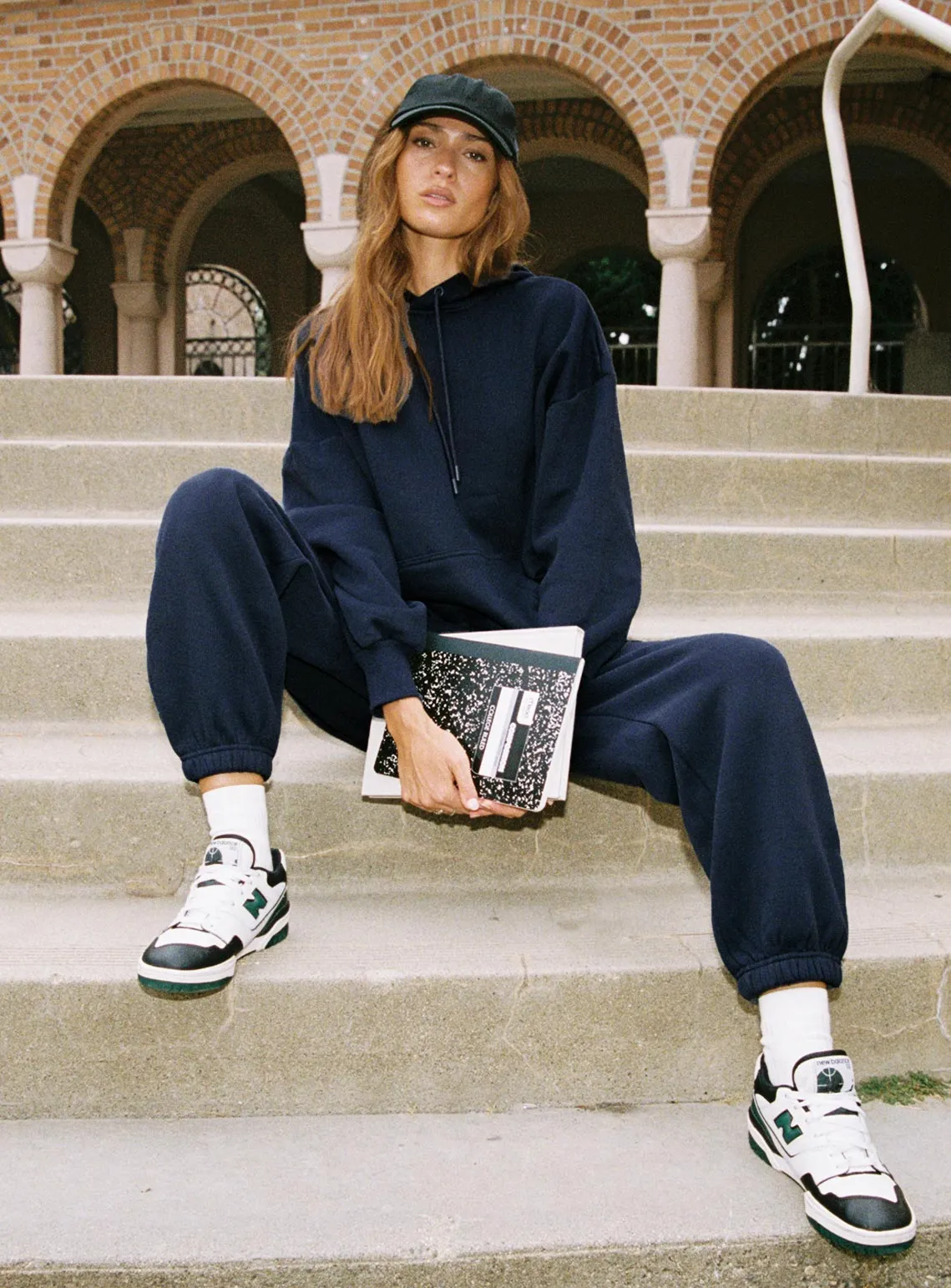 Dream Fleece Classic Hoodie Navy sold by Princess Polly product image thumbnail 4