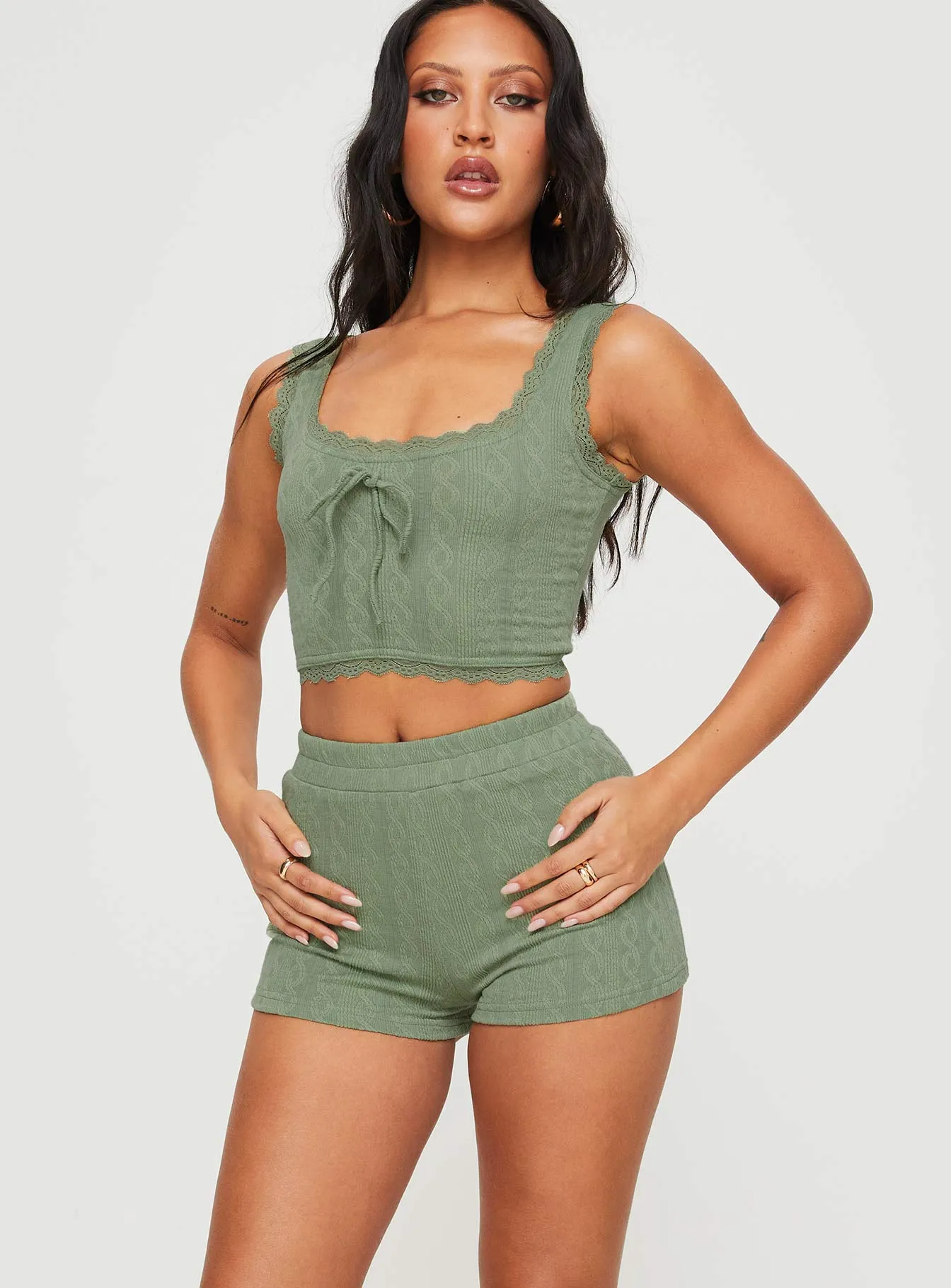 Tecoma Set Sage sold by Princess Polly product image thumbnail 2