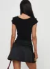 For Me Mini Skirt Black sold by Princess Polly