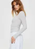 Arthie Long Sleeve Top Grey sold by Princess Polly