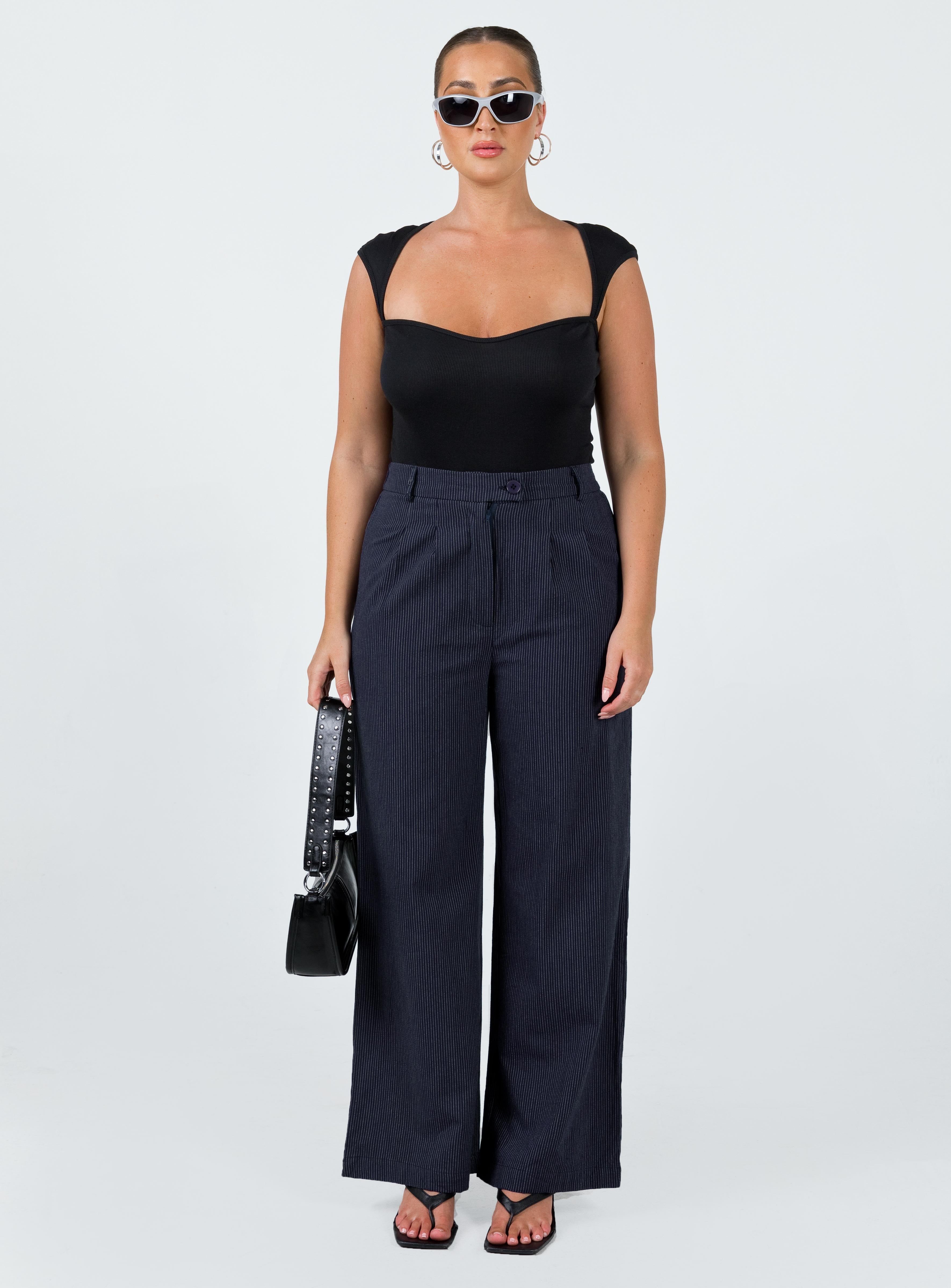 Adkins Pants Navy sold by Princess Polly product image thumbnail 2