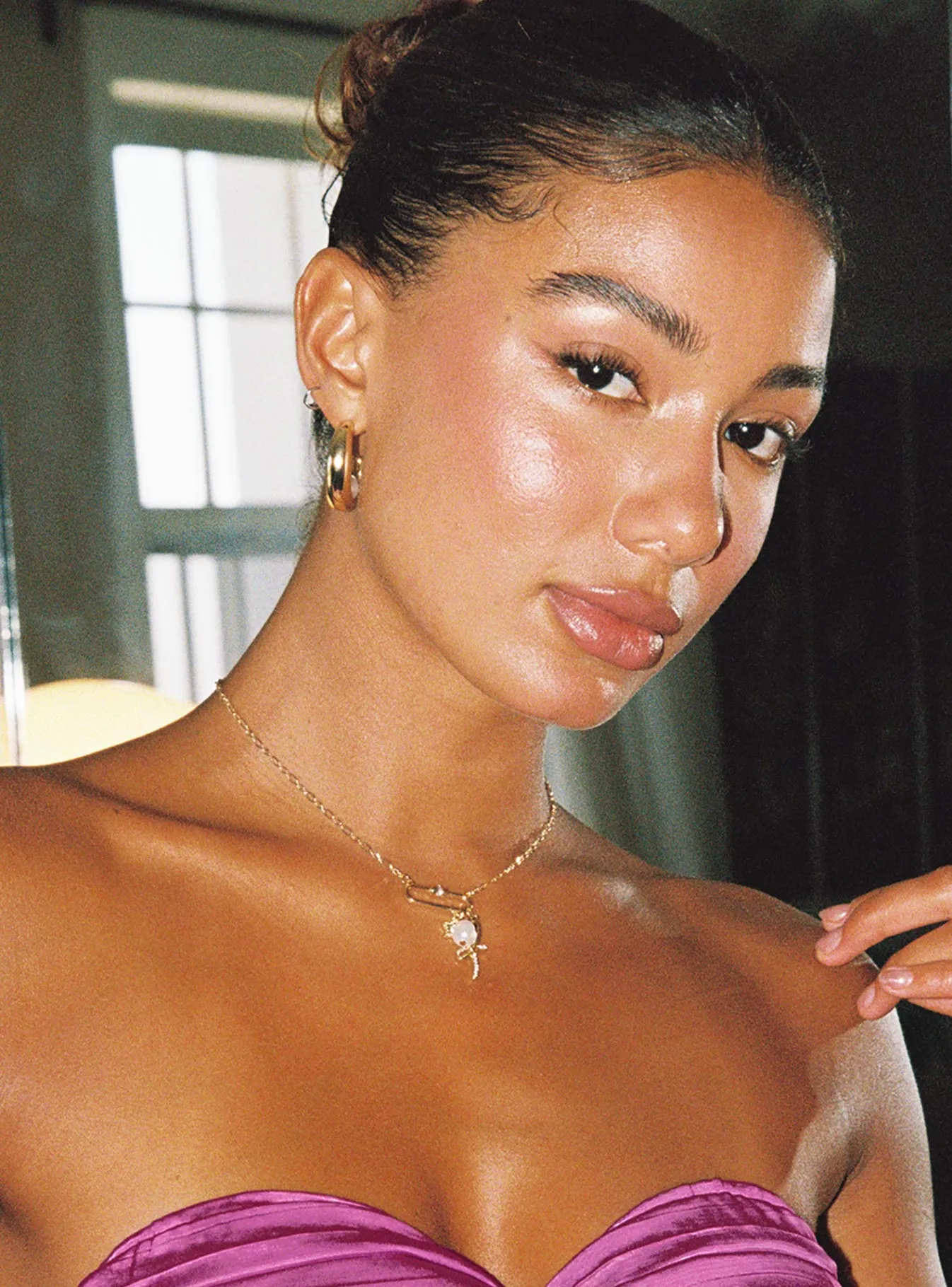 Attachment Necklace Gold sold by Princess Polly product image thumbnail 4