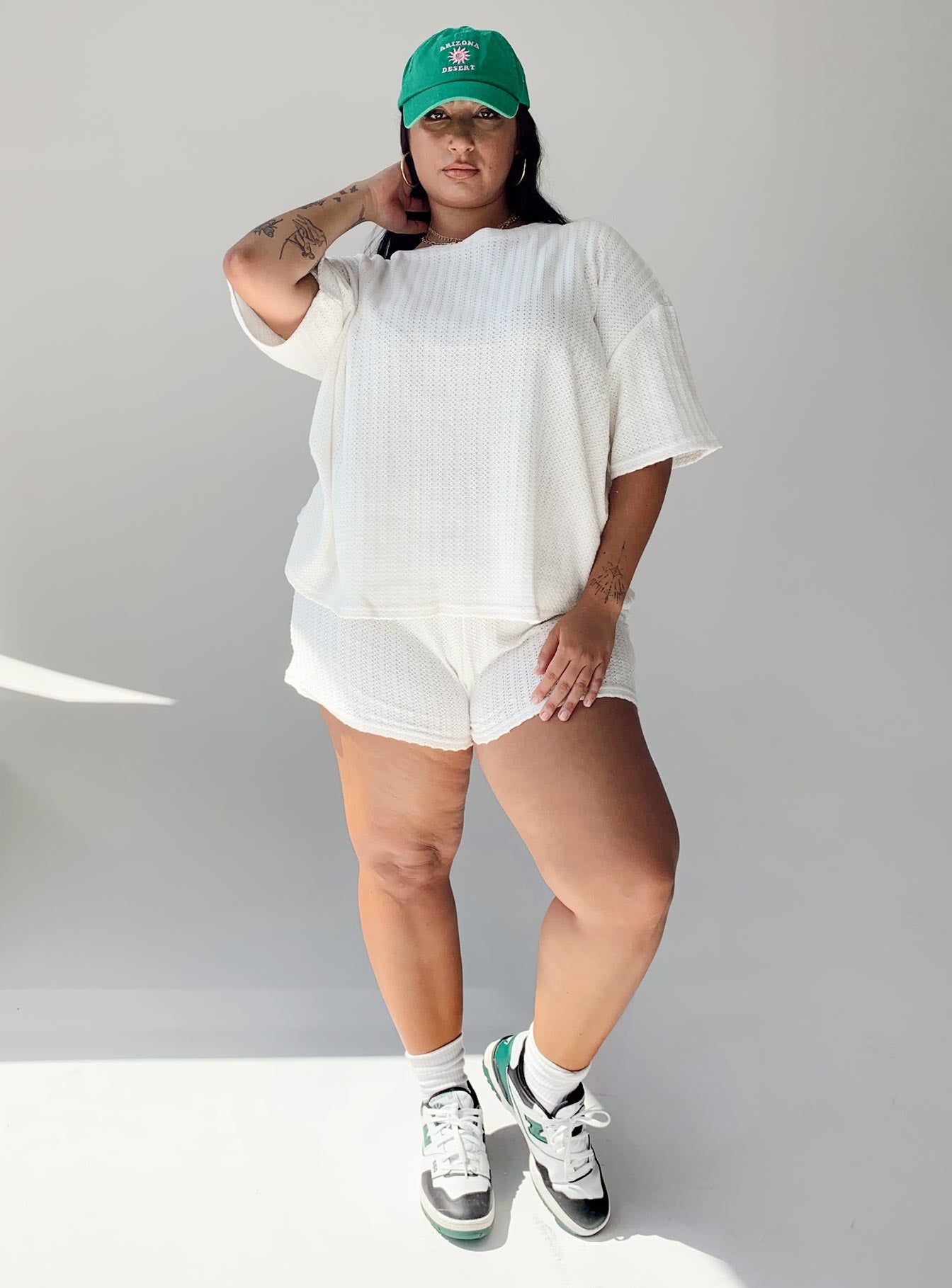 Cammie Knit Set White Curve sold by Princess Polly product image thumbnail 2