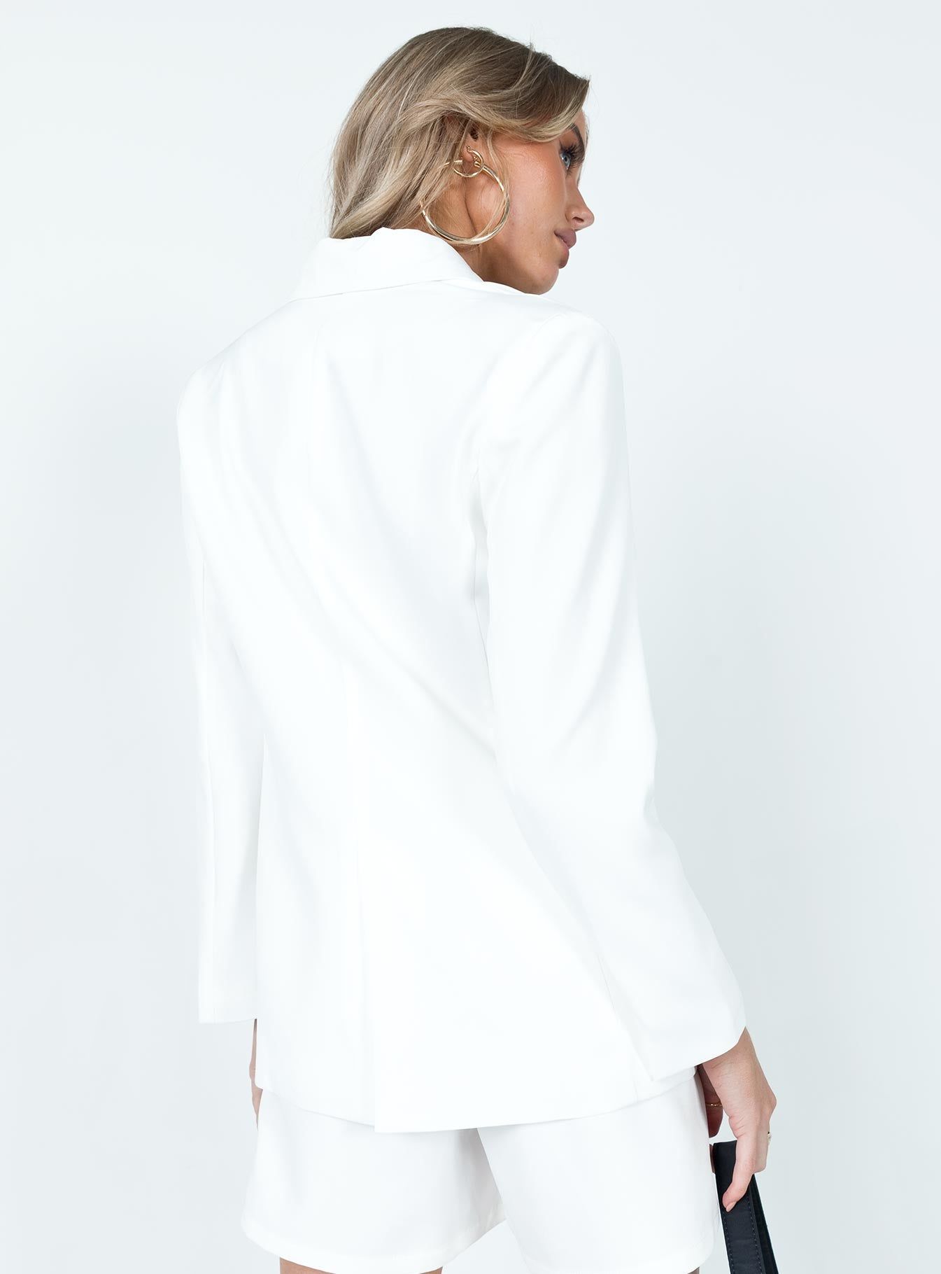 Jonna Blazer White sold by Princess Polly product image thumbnail 5