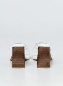Layla Heels White sold by Princess Polly