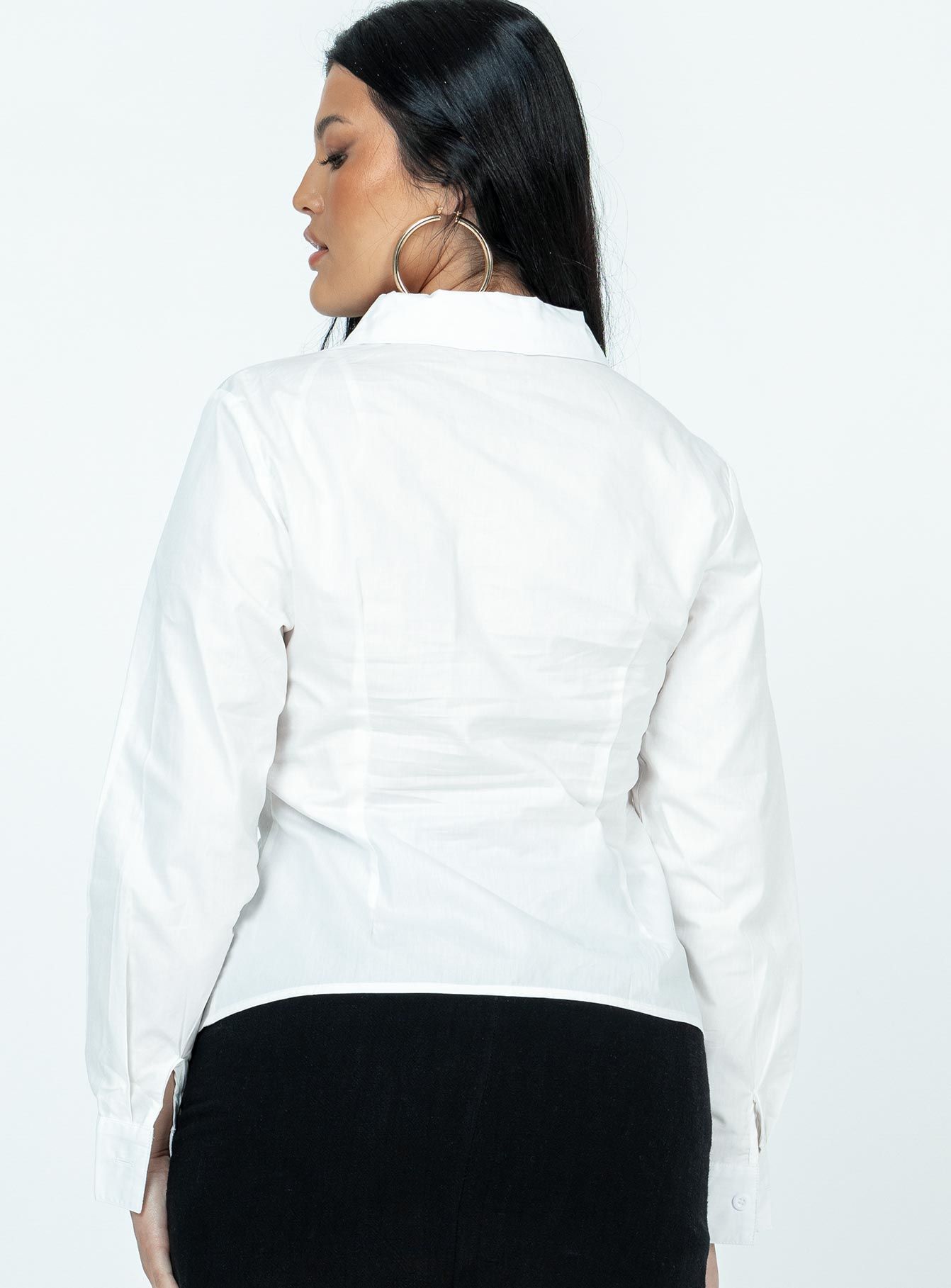 Bicton Shirt White sold by Princess Polly product image thumbnail 5