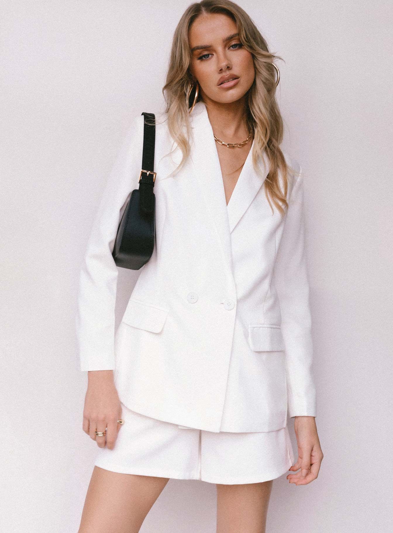 Jonna Blazer White sold by Princess Polly product image thumbnail 6