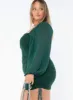 Aleena Mini Dress Green Curve sold by Princess Polly