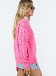 Foch Sweater Pink sold by Princess Polly