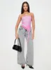 Brayden Low Wise Relaxed Jeans Grey Acid Wash sold by Princess Polly