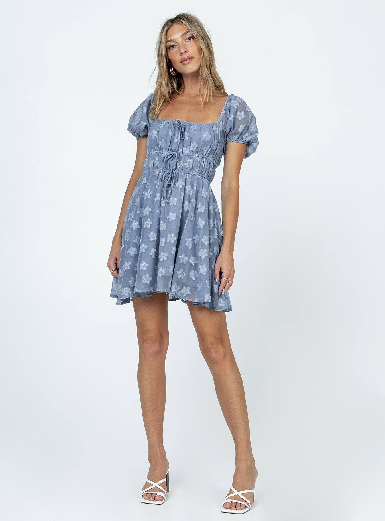 Kenny Mini Dress Blue sold by Princess Polly product image thumbnail 2