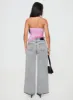 Brayden Low Wise Relaxed Jeans Grey Acid Wash sold by Princess Polly