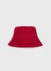Summer Salt Terry Bucket Hat Red sold by Princess Polly