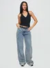 Stand By Halter Top Black sold by Princess Polly
