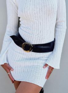 Kaylem Belt Black sold by Princess Polly