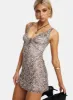 Savina Mini Dress Brown sold by Princess Polly