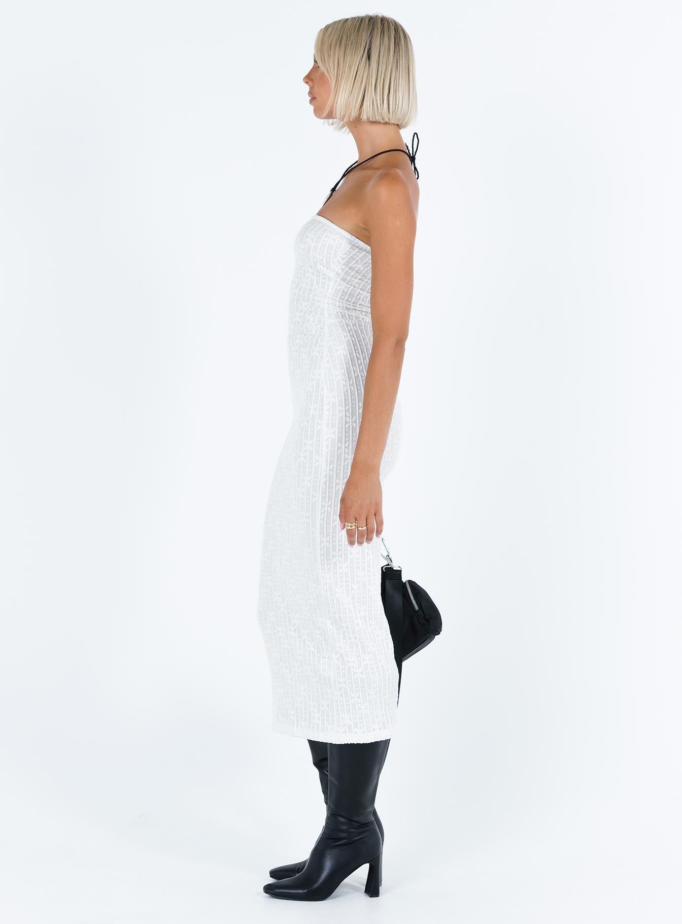 Lasance Maxi Dress White sold by Princess Polly product image thumbnail 4