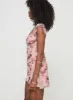 Trigg Mini Dress Pink Floral sold by Princess Polly