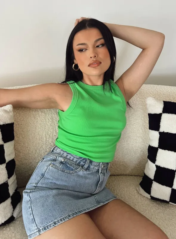 Ashland Top Green sold by Princess Polly