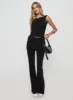 Passion Cowl Neck Top Black sold by Princess Polly