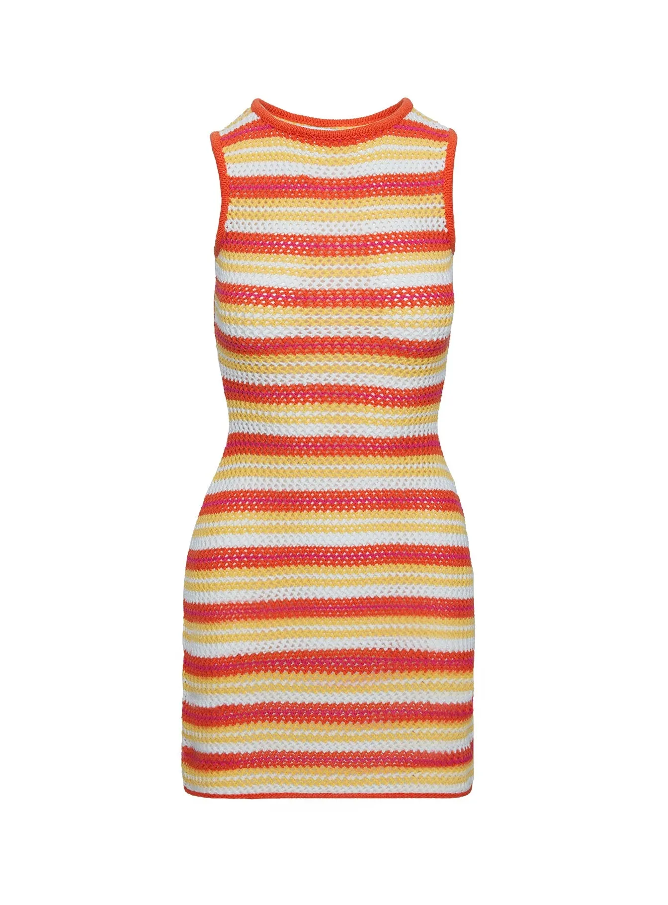 Oxygen Mini Dress Orange Stripe sold by Princess Polly product image thumbnail 5
