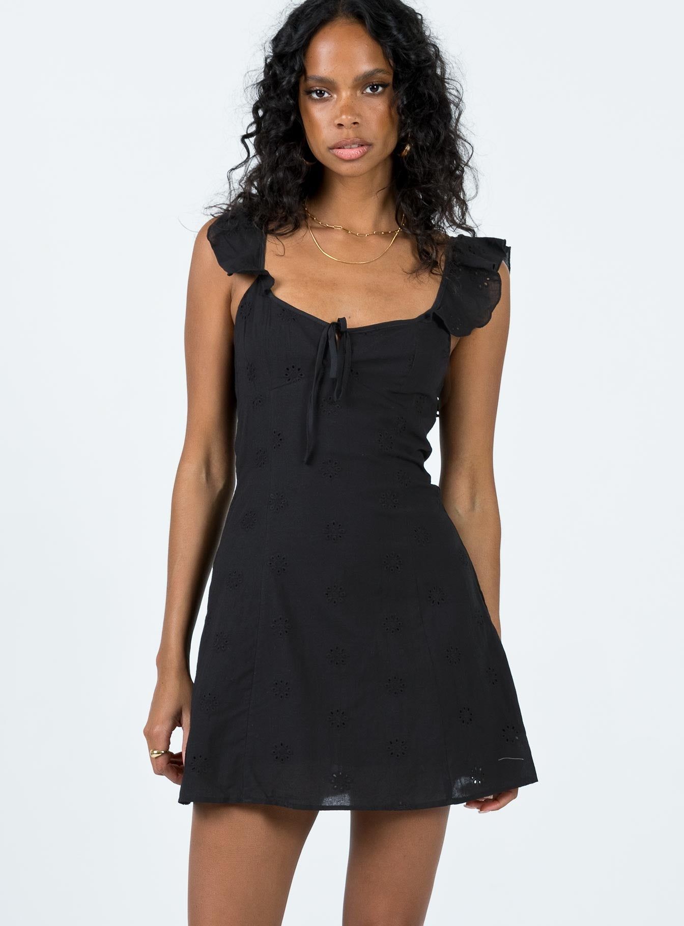 Besiana Mini Dress Black sold by Princess Polly product image thumbnail 2