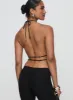 Legacy Halter Top Onyx sold by Princess Polly