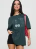 Sour Cherry Oversized Tee Moss Green sold by Princess Polly