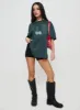 Sour Cherry Oversized Tee Moss Green sold by Princess Polly
