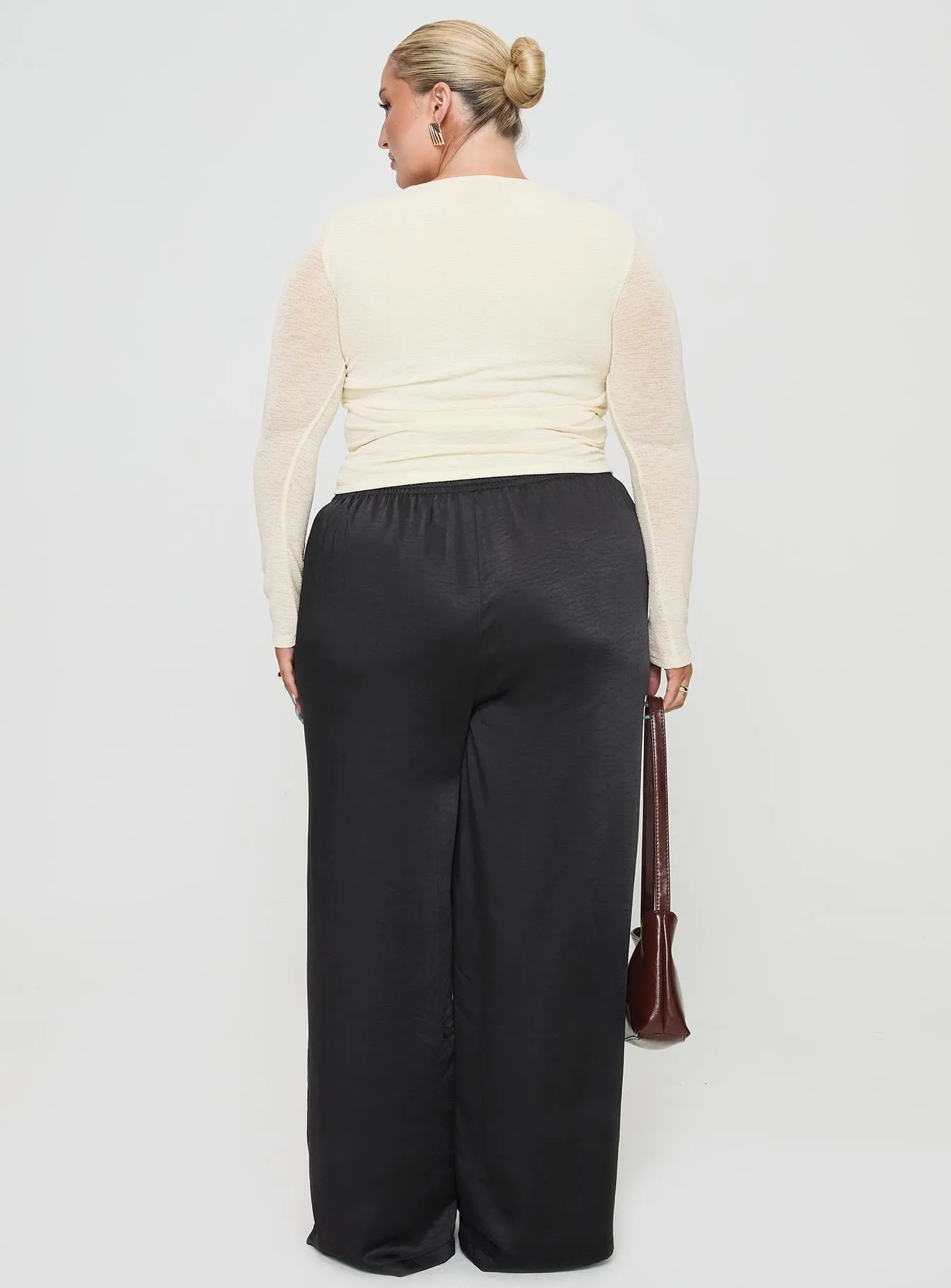 Luvinia Long Sleeve Top Cream Curve sold by Princess Polly product image thumbnail 5