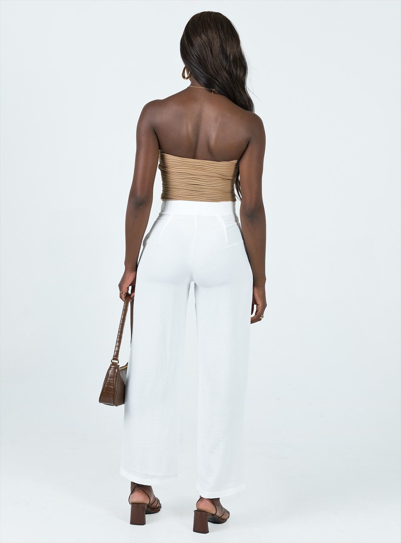 Zelaya Pants White sold by Princess Polly product image thumbnail 4