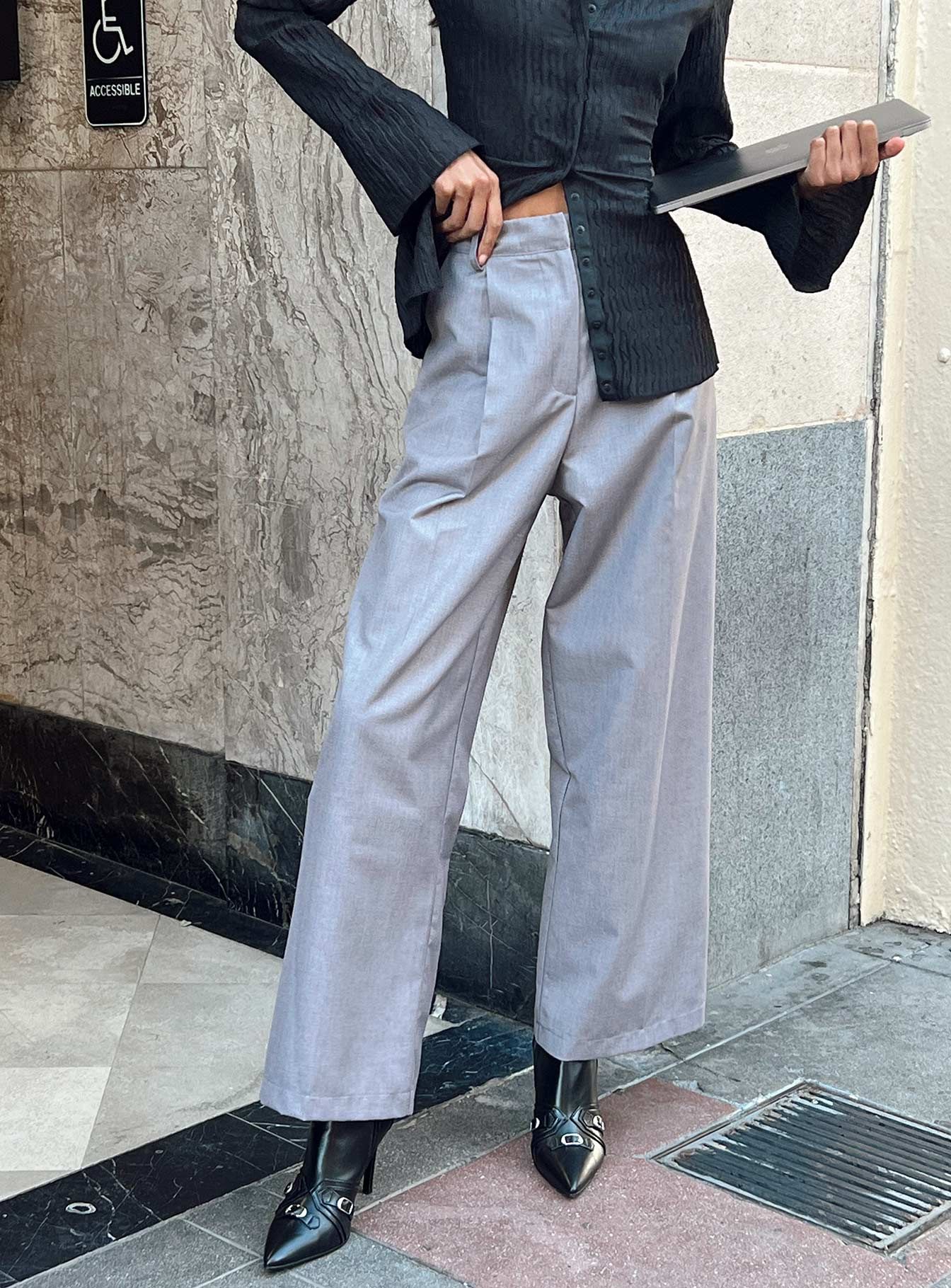 Mullholland Pants Slate sold by Princess Polly