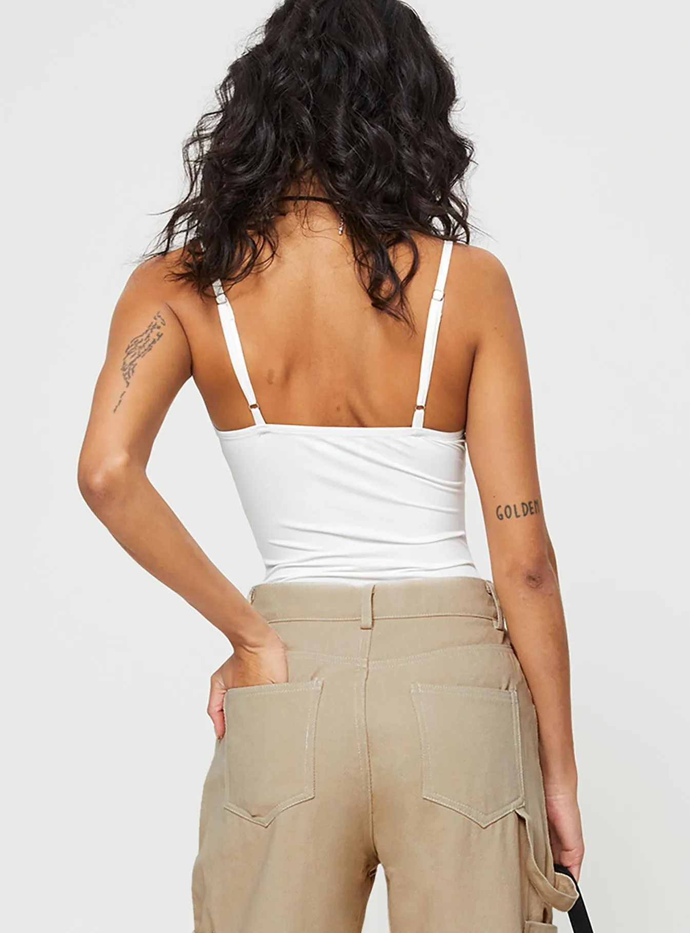 Linden Bodysuit White sold by Princess Polly product image thumbnail 5