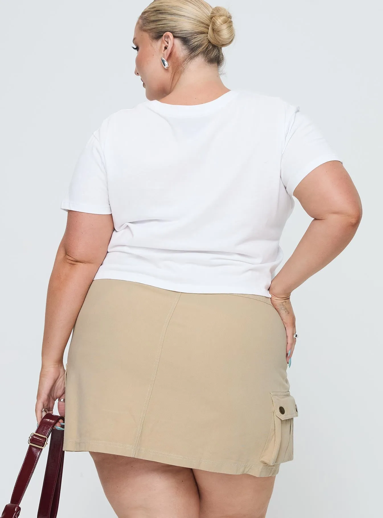 Italy Love Tee Ivory Curve sold by Princess Polly product image thumbnail 5