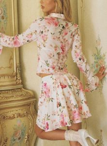 Carnell Mini Skirt Multi sold by Princess Polly