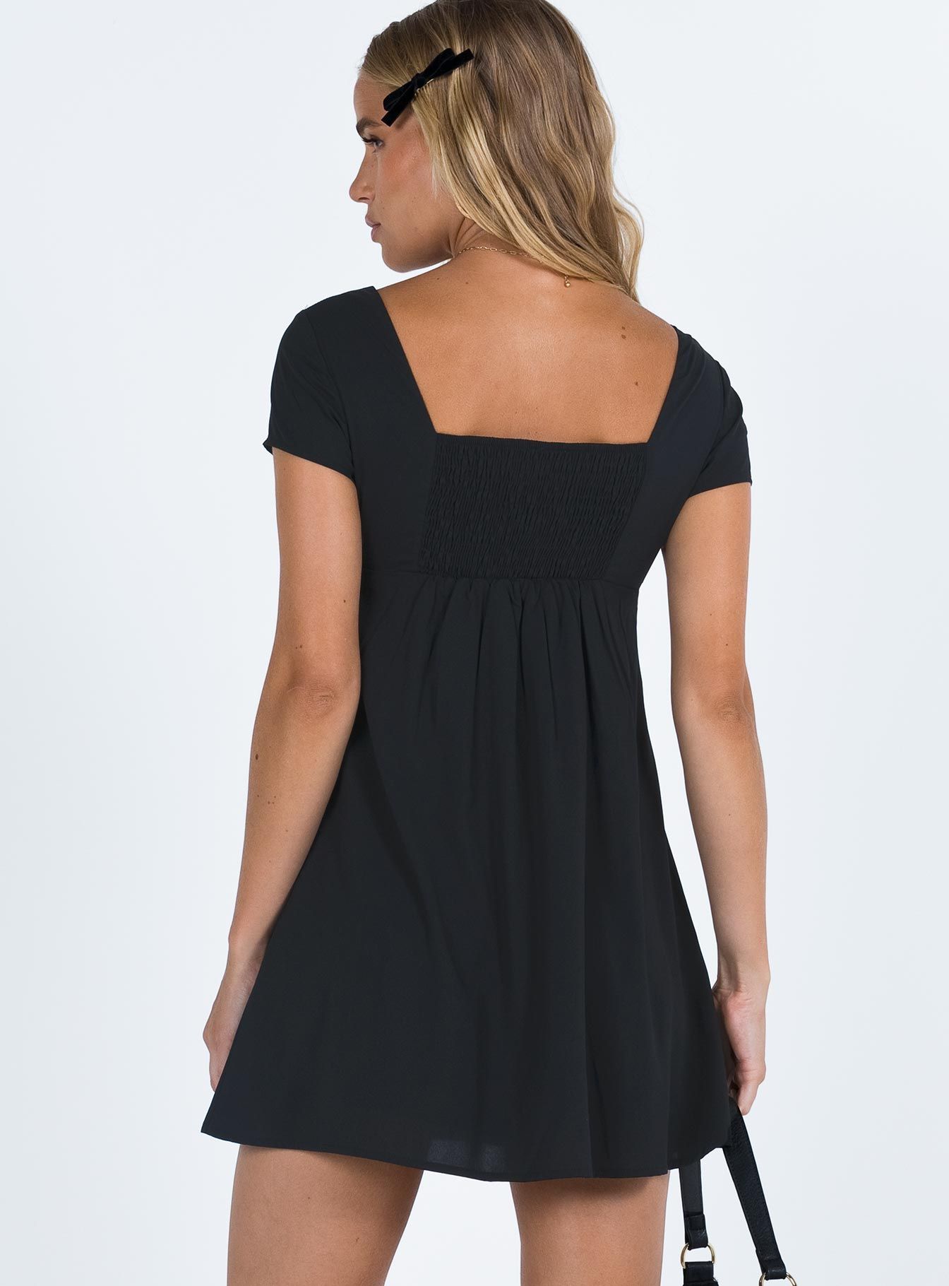 Glenore Mini Dress Black sold by Princess Polly product image thumbnail 5